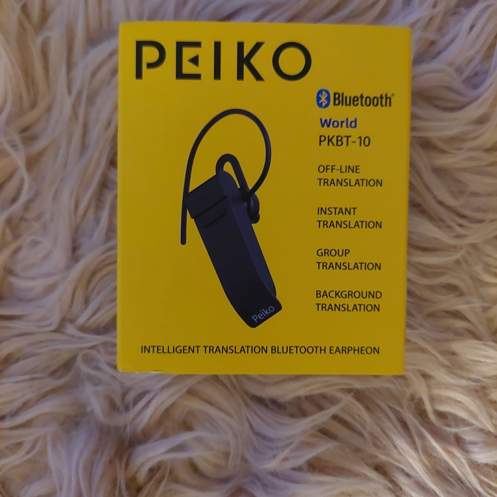 ☆Black Bluetooth Earphone